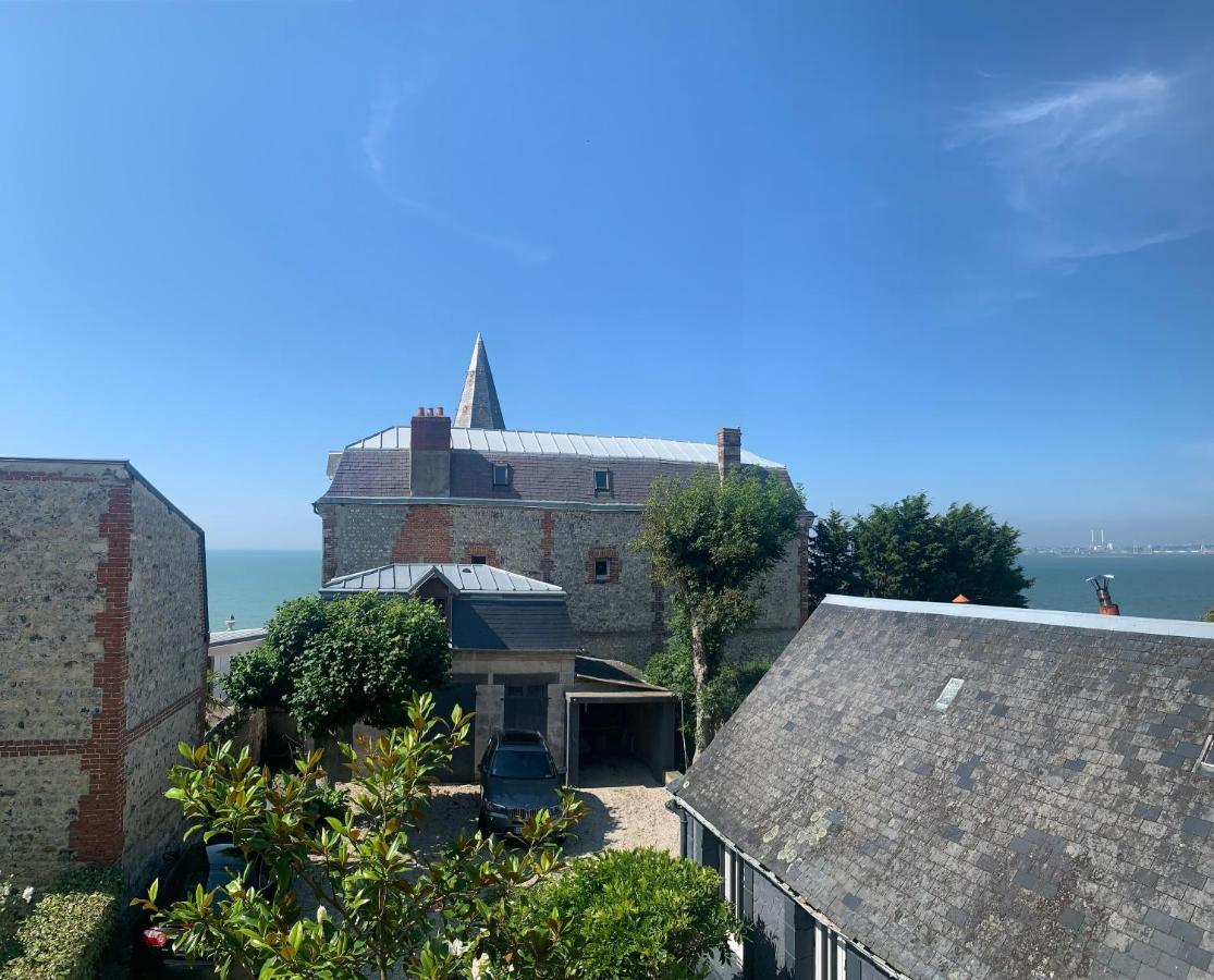 Studio Vue Mer A 2 Min De La Plage Villerville Exterior foto